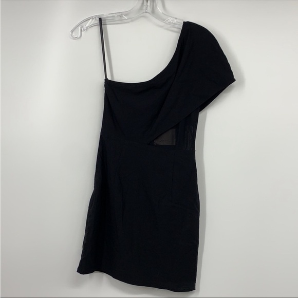 NWT Sexy Superdown Danielle mesh off shoulder mini dress​​​​​​​​​​ - Picture 2 of 6